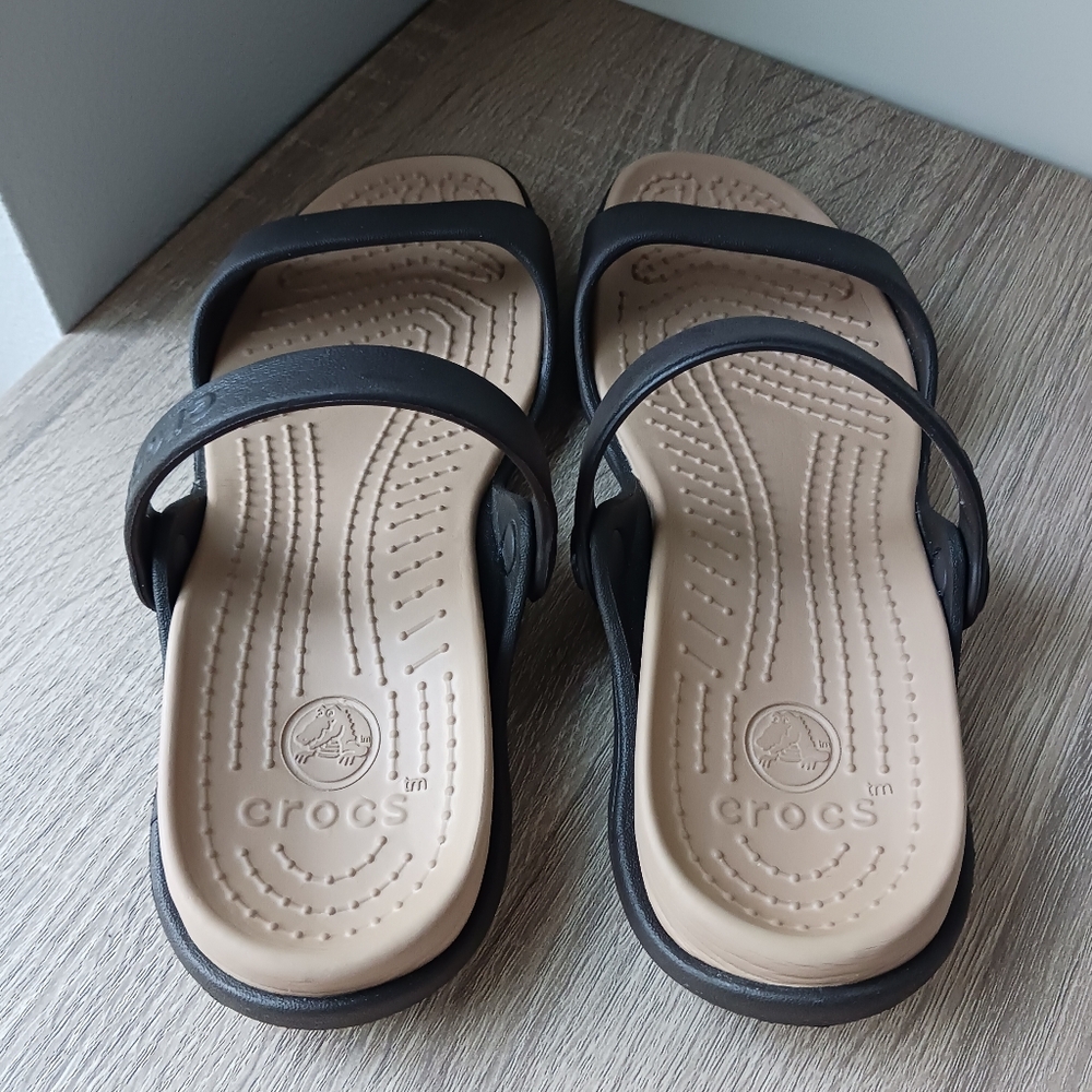 🌷 Crocs Cleo Open Toe Slide Sandal - Picture 8 of 13